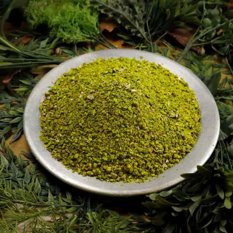 پودر پسته رفسنجان با رنگ سبز و طعم اصیل